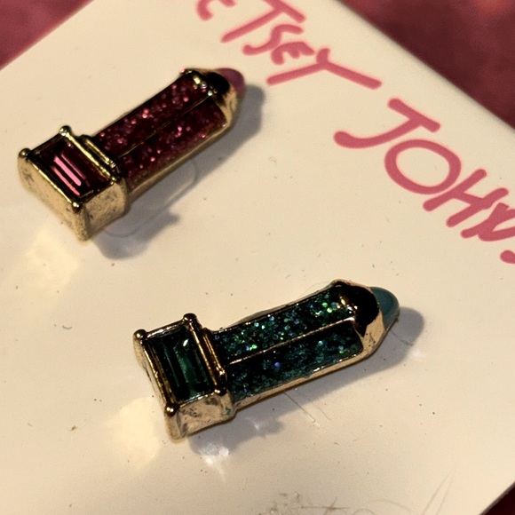 Betsey Johnson Jewelry - COPY - NWT Betsey Johnson pencil stud earrings. Great teacher gift.